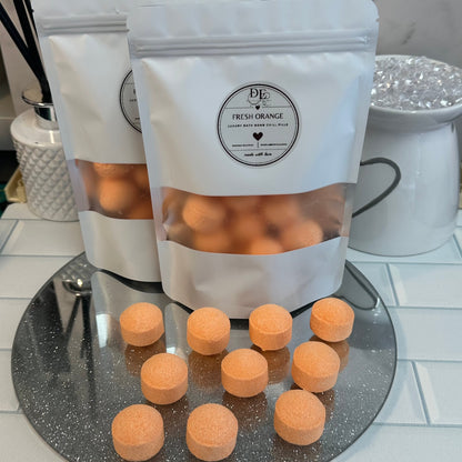 Bath Bomb Chill Pills - Fresh Orange