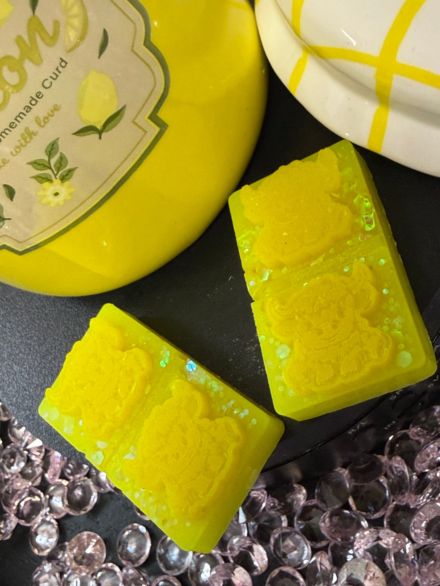 Lemon Sherbet & Lime Sherbet - Mini Highland Cow Luxury Wax Melt Snaps
