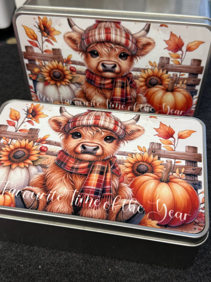Halloween - My Favourite Time of the Year - Luxury Wax Melt Tin