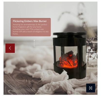 Flickering Embers Electric Wax Melter / Oil Burner