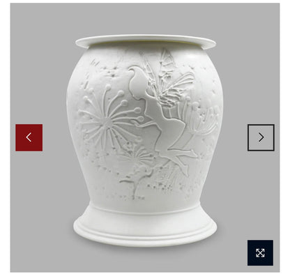 Porcelain Electric Wax Melter / Oil Burner - Fairy Tale