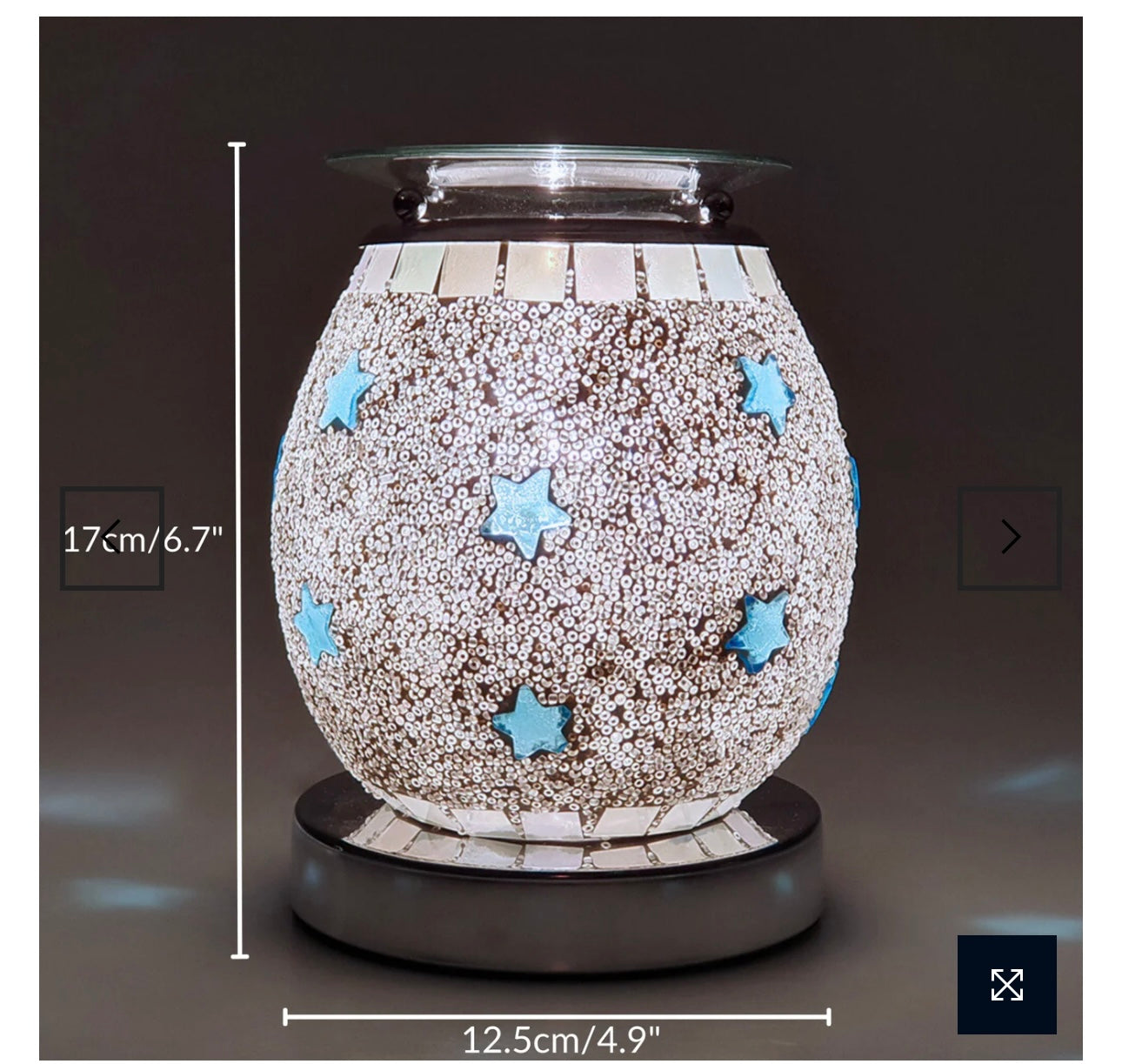 Electric Wax Melter / Oil Burner - Blue Star