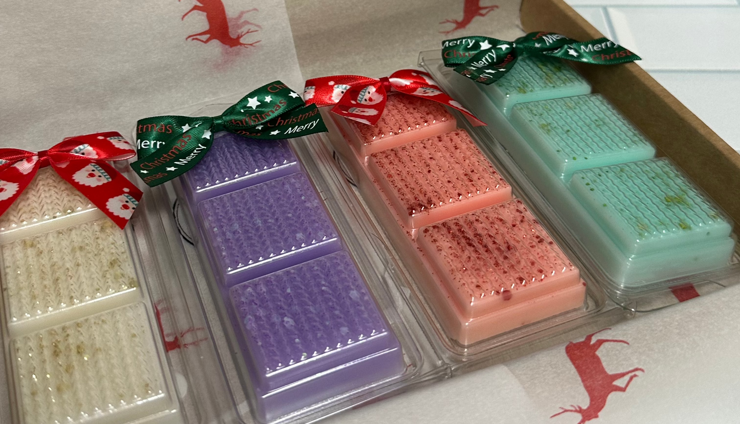 CHRISTMAS Collection Snap Bar Wax Melt Bundle