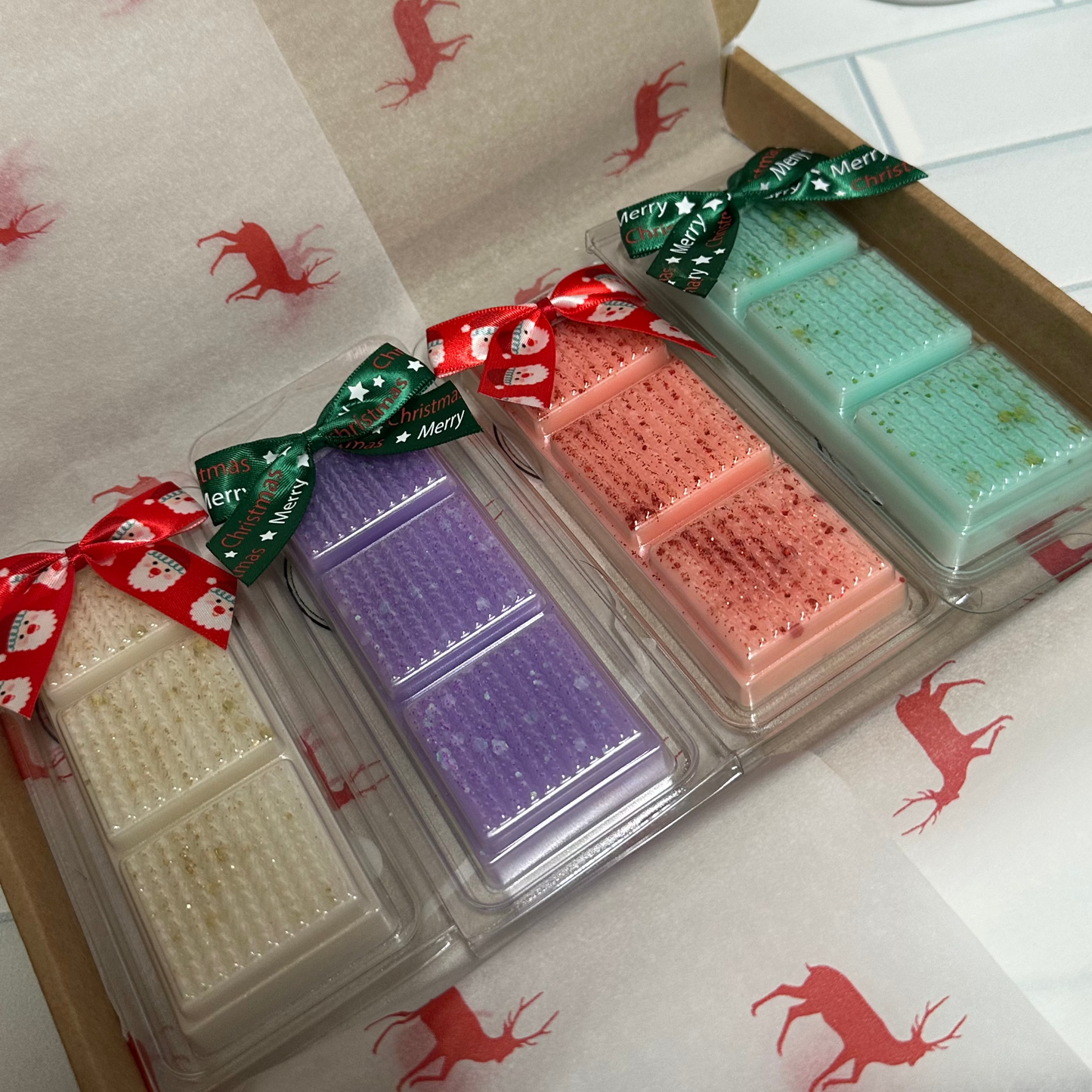 CHRISTMAS Collection Snap Bar Wax Melt Bundle