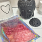 Black Budha Wax Melter & Flower Power Snap Wax Bar Bundle