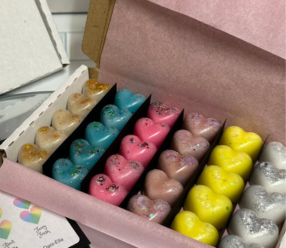 30 Heart LUXURY WAX MELT Selection Box