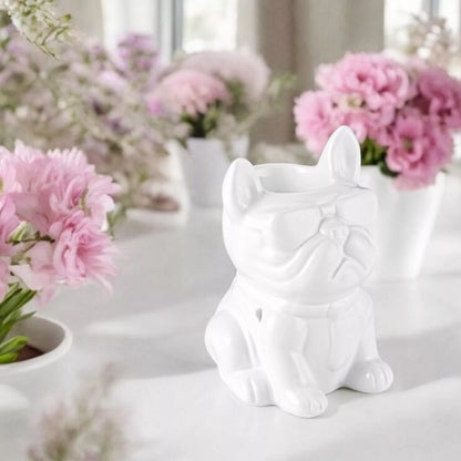 White French Bulldog Burner/Wax Melter