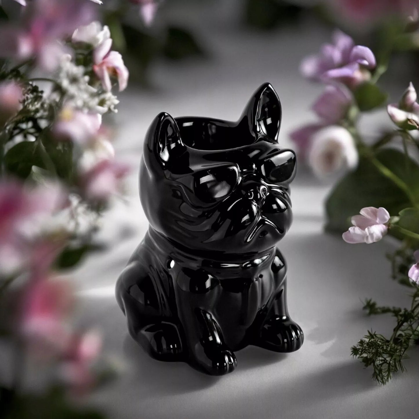 Black French Bulldog Burner/Wax Melter