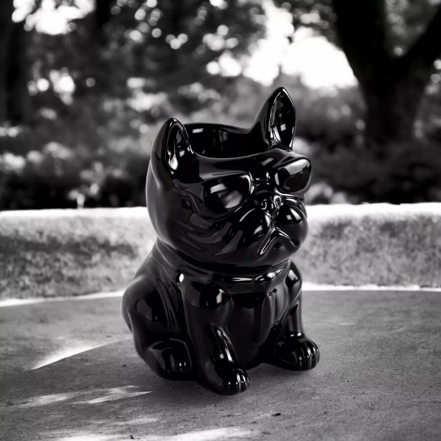 Black French Bulldog Burner/Wax Melter