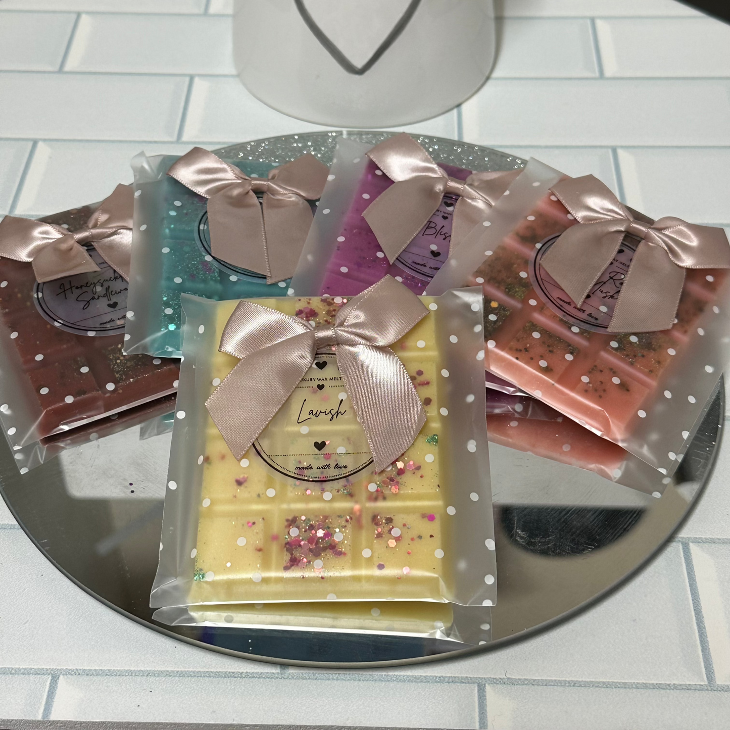 5 FOR £10 Luxury Square Snap Bar Wax Melts