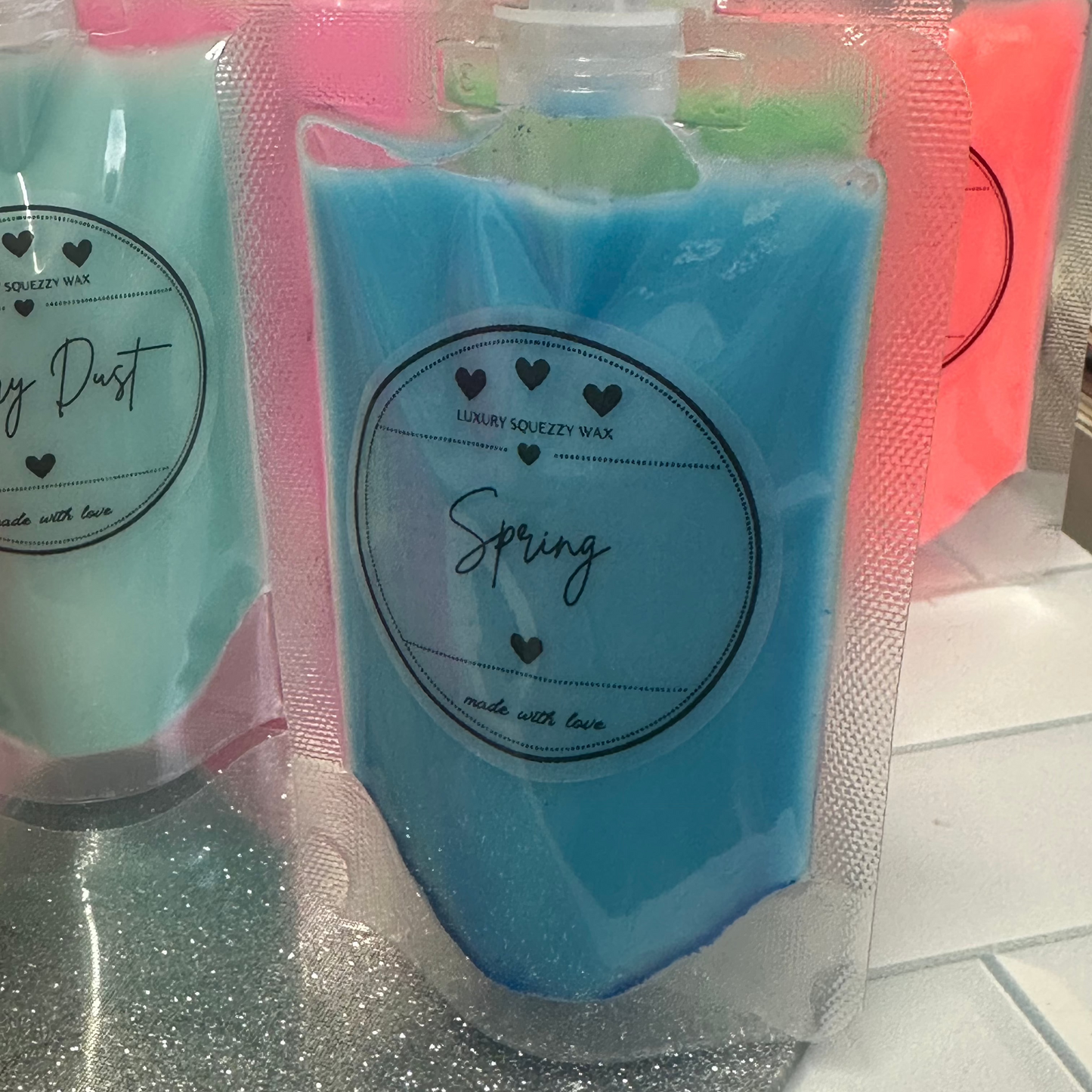 Luxury Squeezy Wax Melt Pouches - Home Fragrance