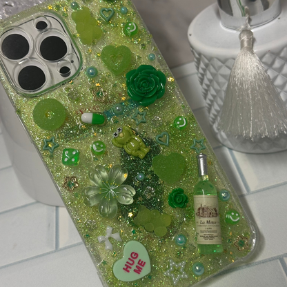 iPhone 13 Pro Max Customised Case - Green