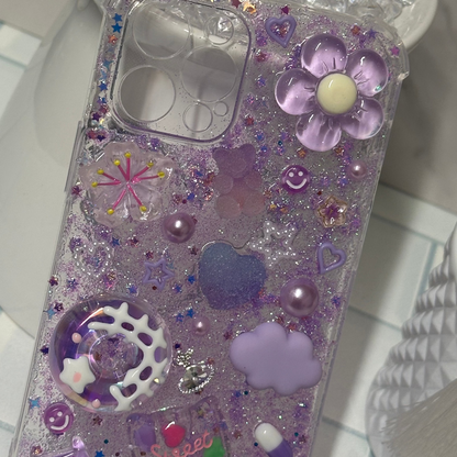 iPhone 12 Pro Customised Case - Princess Purple