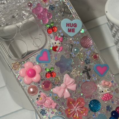 iPhone 14 Pro Max Customised Case - Hug Me