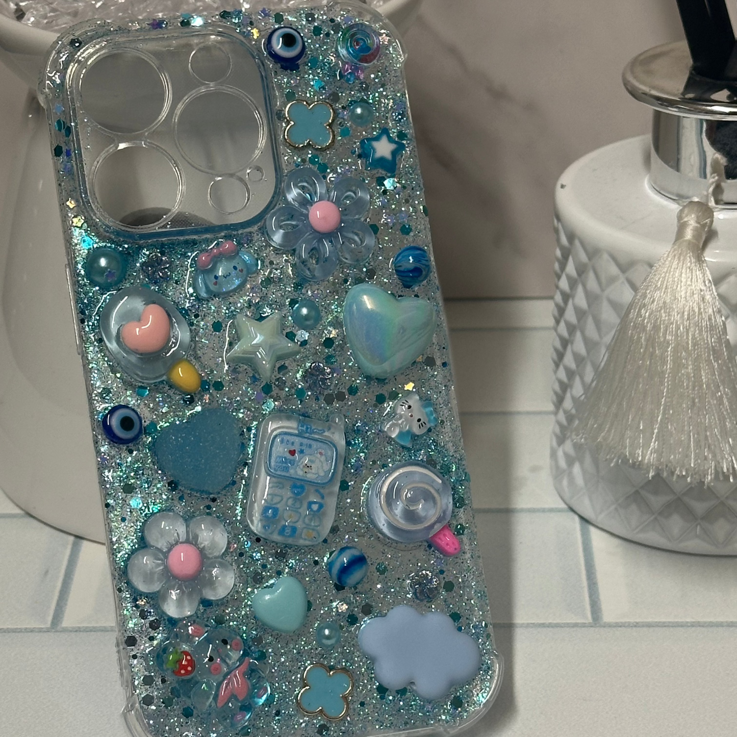 iPhone 14 Pro Customised Case - Frozen Tears