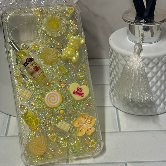 iPhone 11 Customised Case - Yellow Be Mine