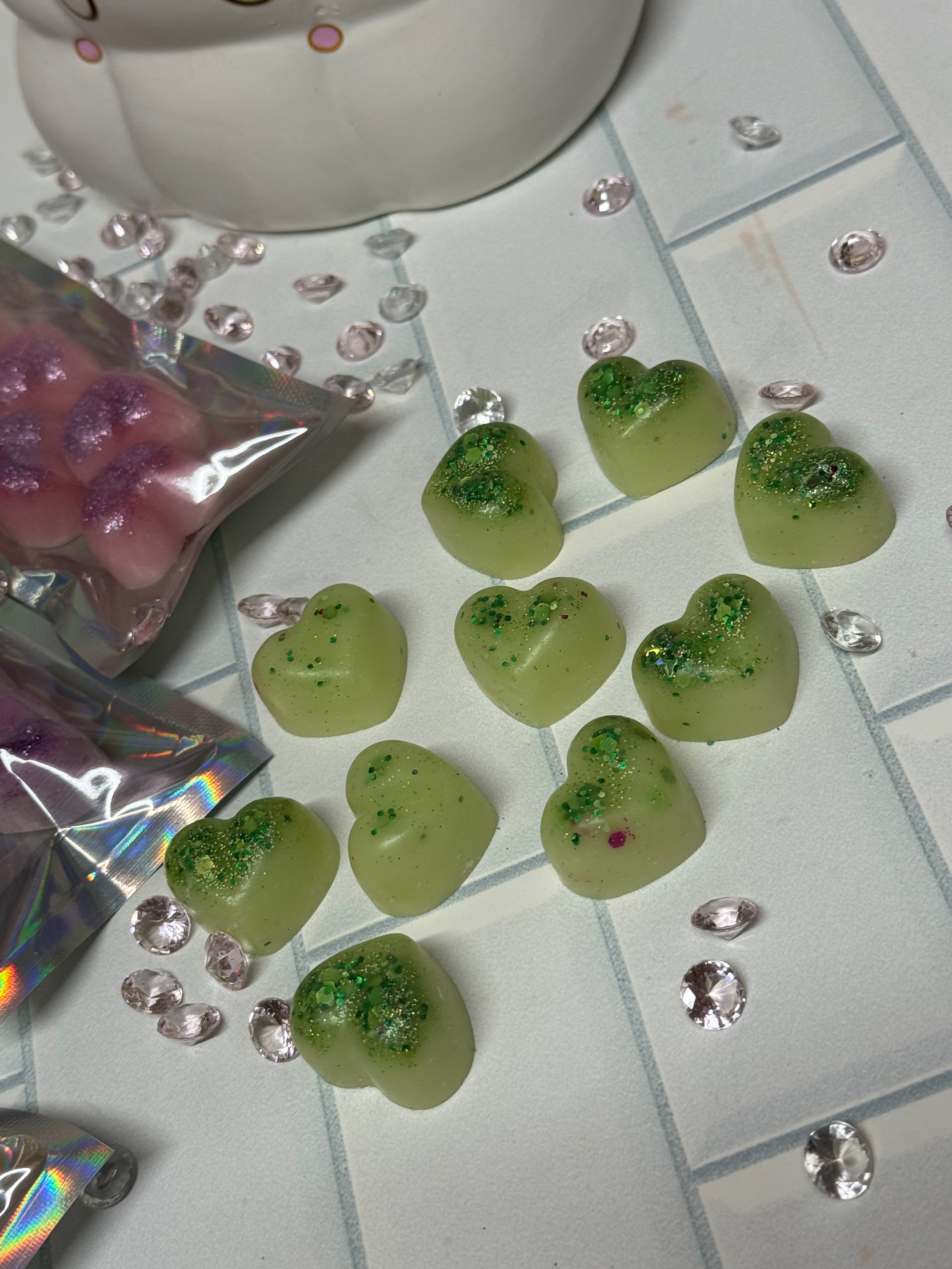 Luxury Wax Melt Chunky Hearts - Various Fragrances