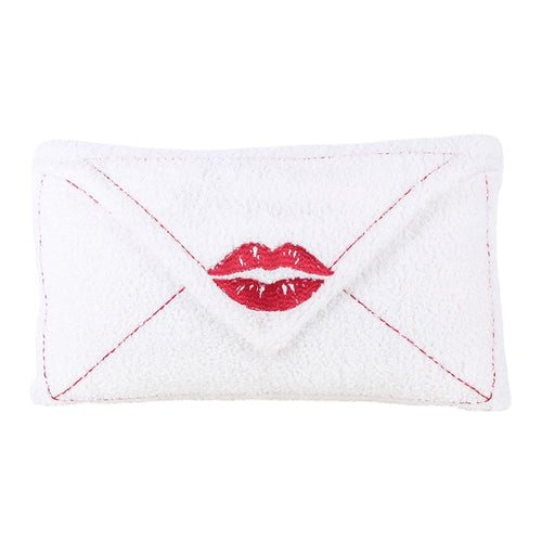 Kiss Kiss Envelope Boucle Cushion