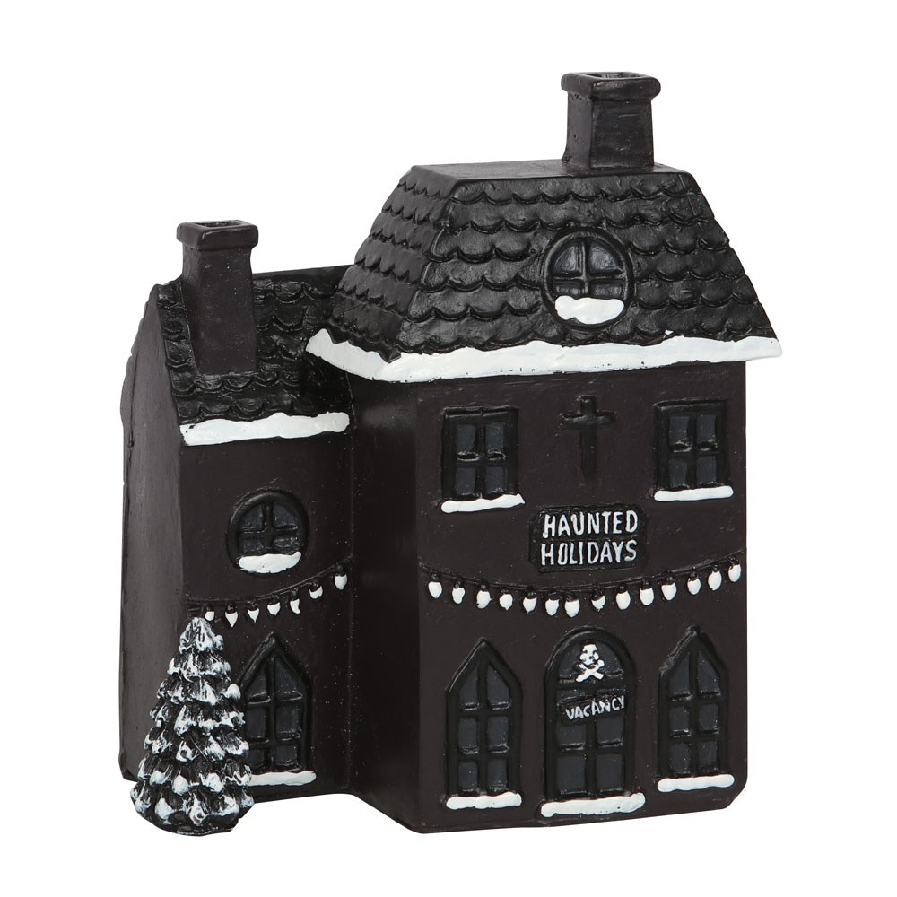 Halloween BackFlow Incense Cone Burners - Haunted House