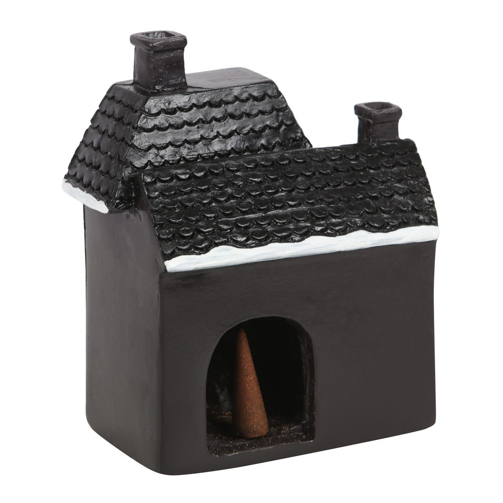 Halloween BackFlow Incense Cone Burners - Haunted House