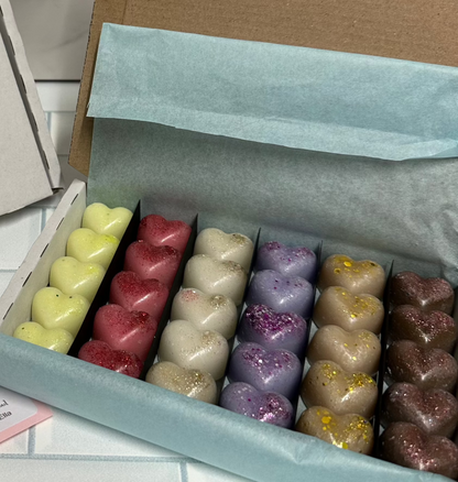 30 Heart LUXURY WAX MELT Selection Box