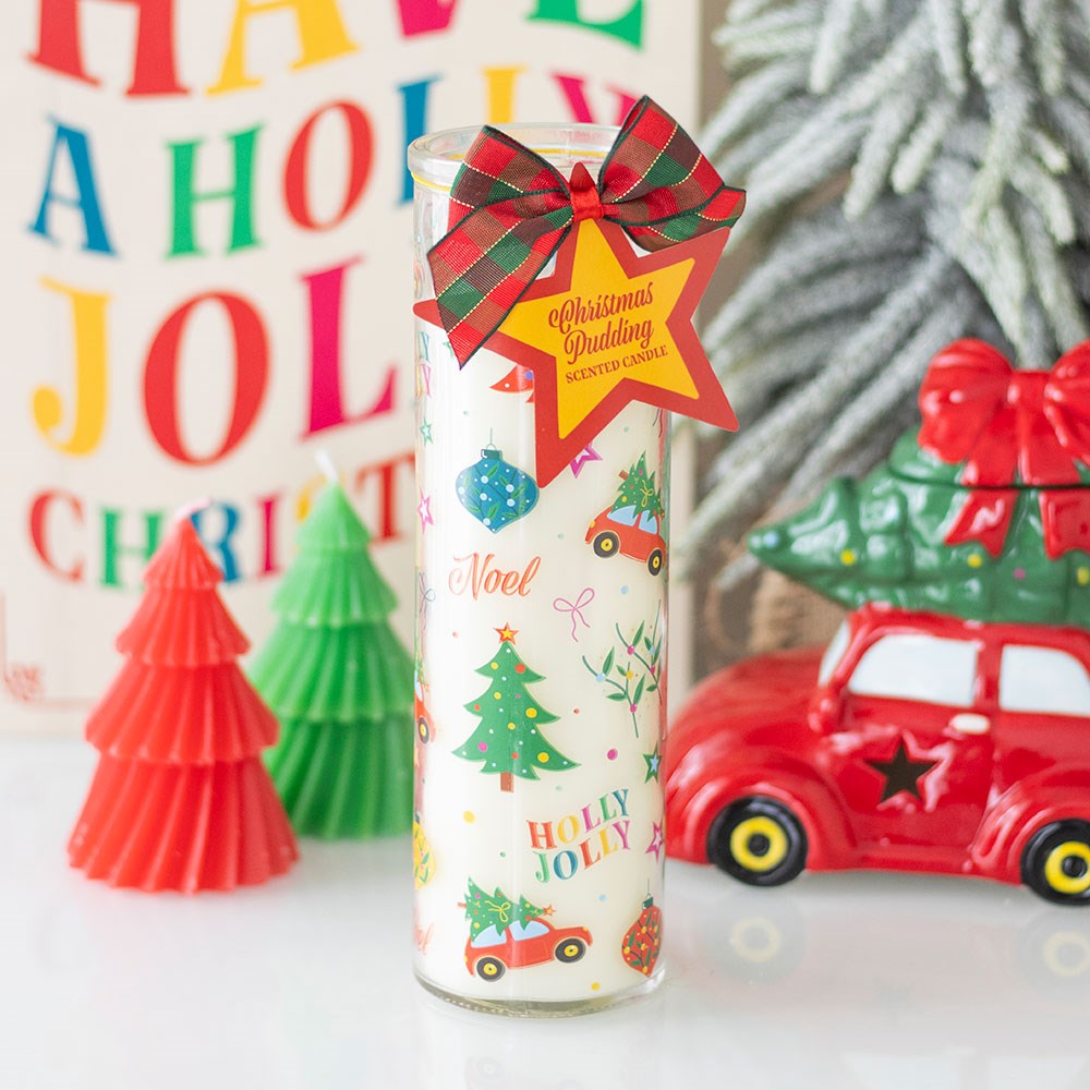 Nostalgic Christmas Pudding Scented Tube Candle