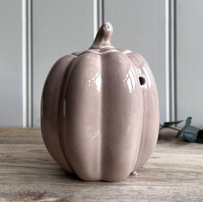 HALLOWEEN / AUTUMN  Pumpkin Oil Burner/Wax Melter - Mocha