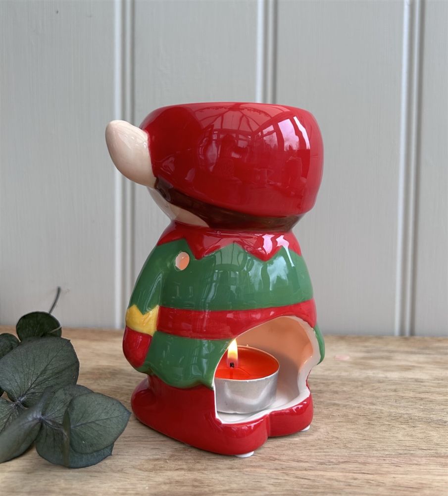 CHRISTMAS Elf Oil Burner/Wax Melter