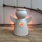 CHRISTMAS Angel Oil Burner/Wax Melter - White