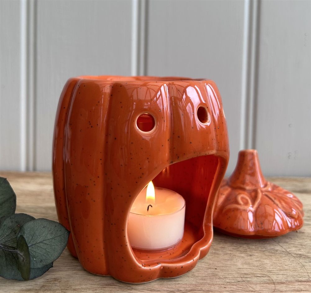 HALLOWEEN Burnt Orange Pumpkin Oil Burner/Wax Melter