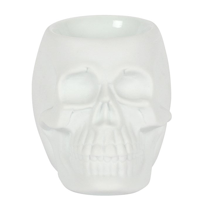 White Skull Oil Burner/Wax Melter