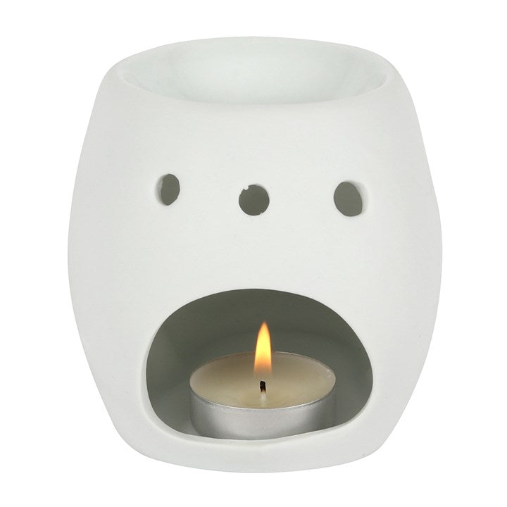 White Skull Oil Burner/Wax Melter