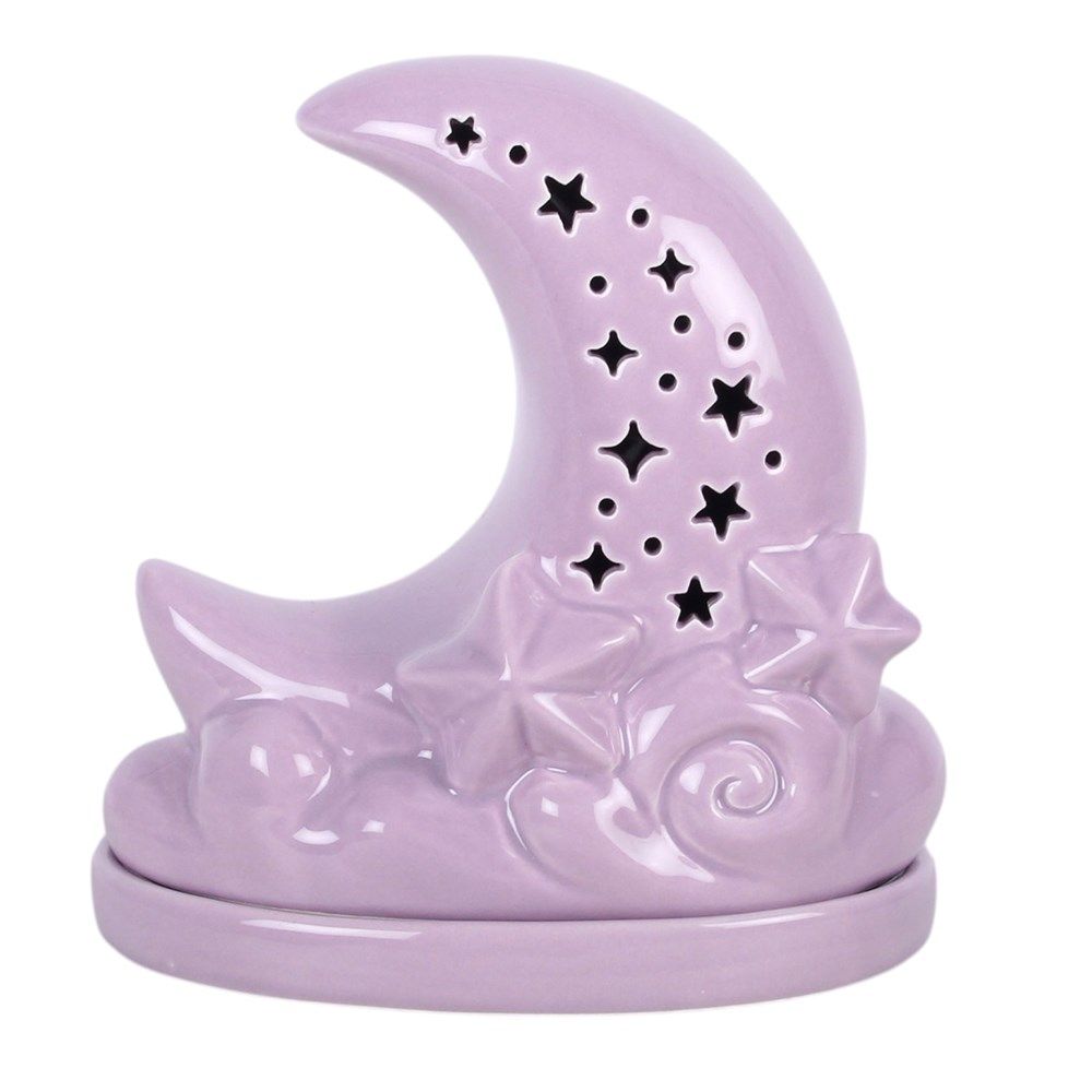 Purple Skies Moon  / Incense Cone Burner