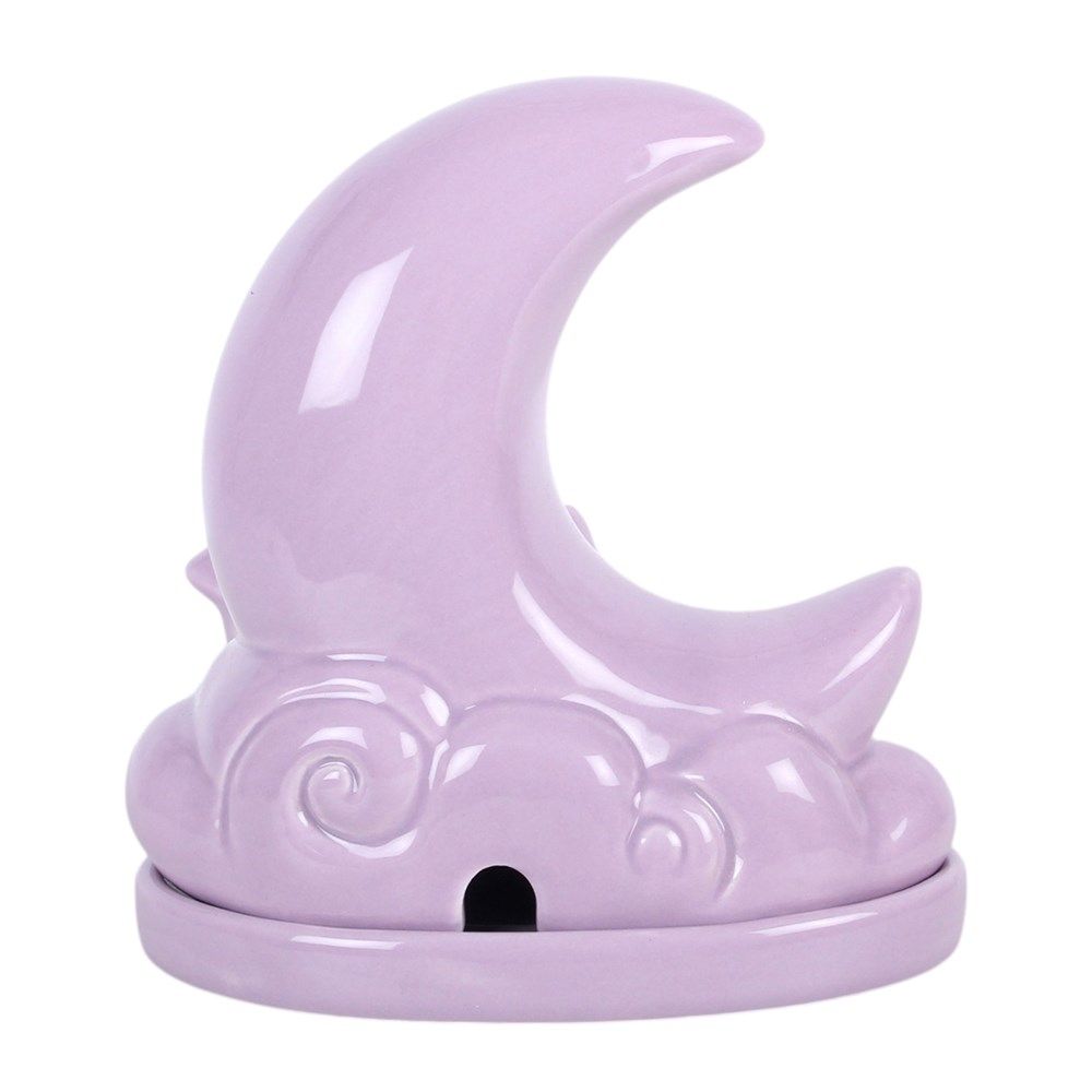 Purple Skies Moon  / Incense Cone Burner
