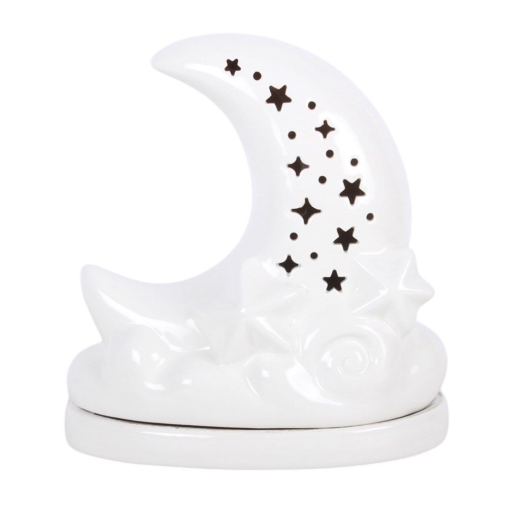 White Skies Moon  / Incense Cone Burner