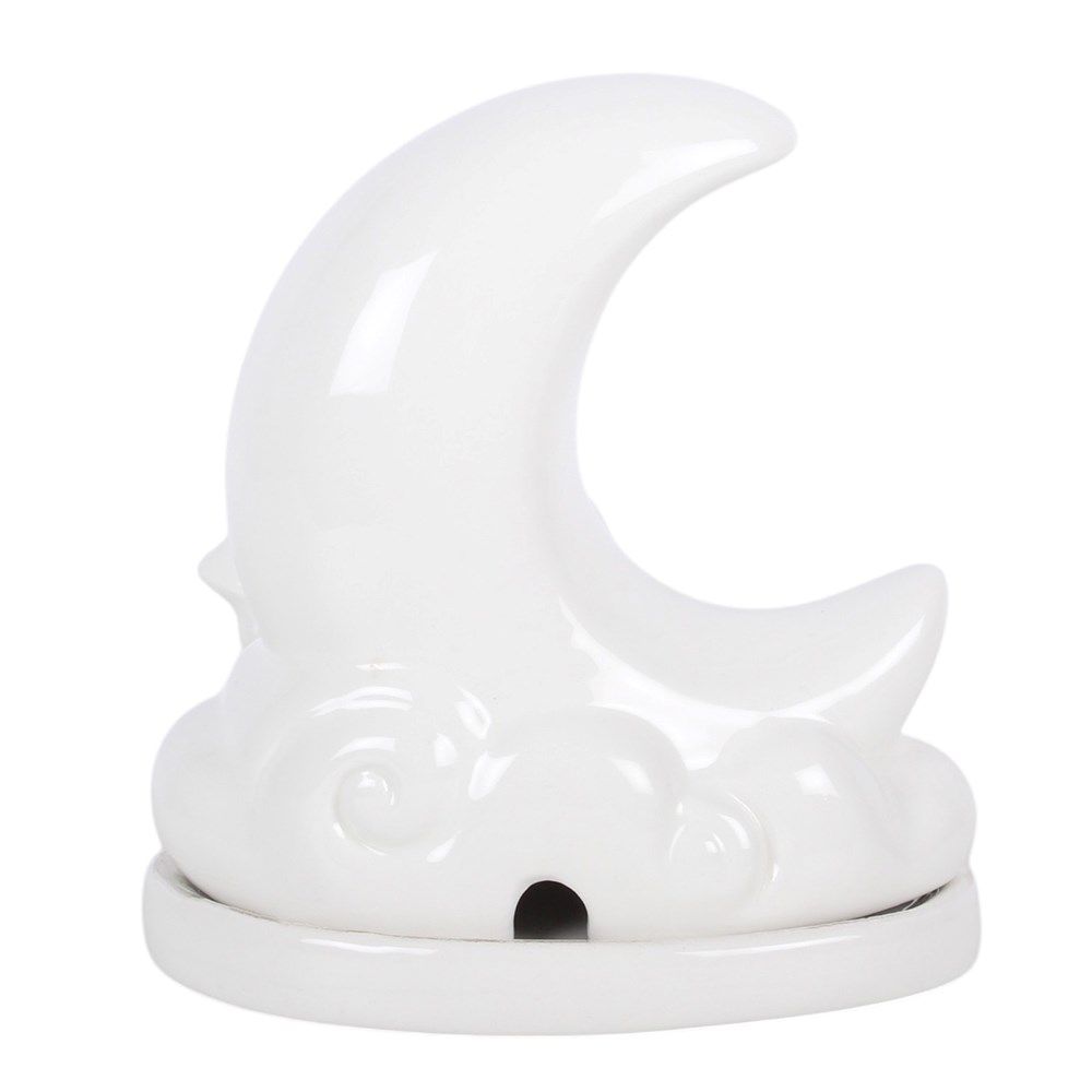 White Skies Moon  / Incense Cone Burner