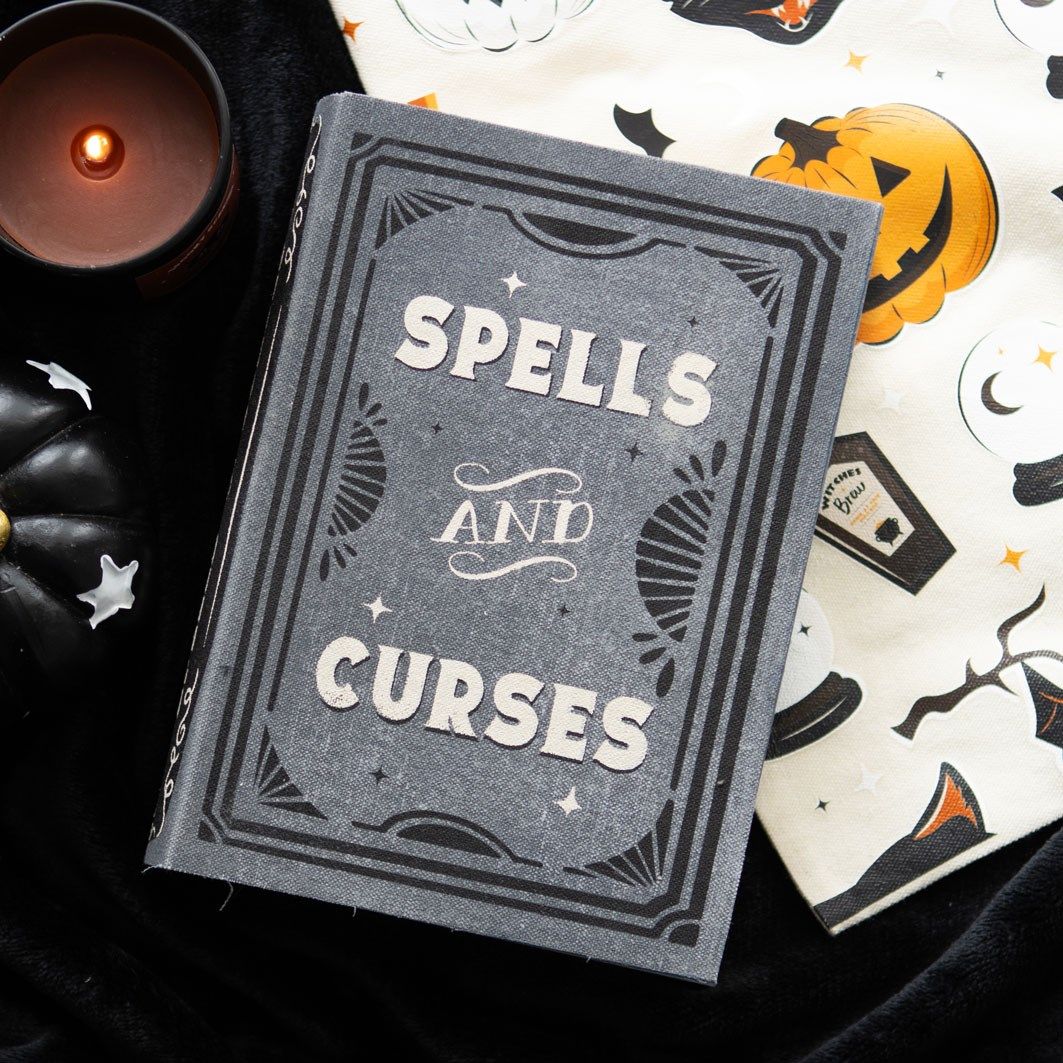 Spells and Curses - Book Shaped Storage Box