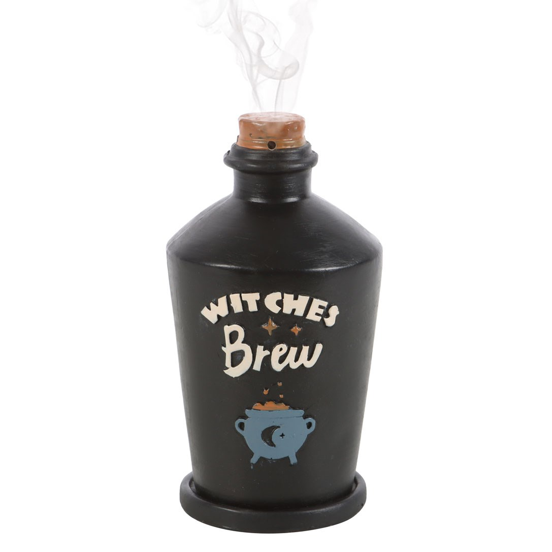 Halloween BackFlow Incense Cone Burners - Witches Brew Bottle