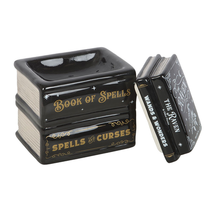 Halloween / Autumn - Book of Spells - Oil Burner / Wax Melter