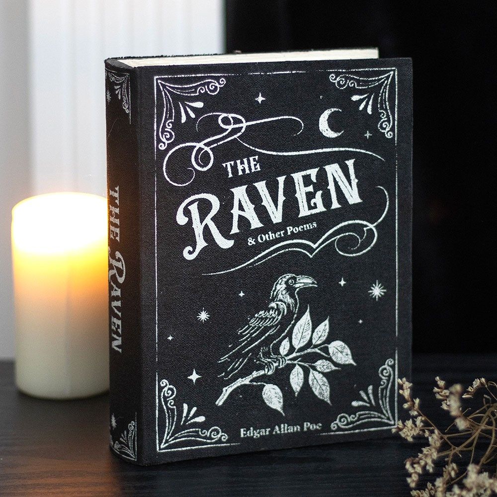 The Raven  - Book Shaped Storage Box