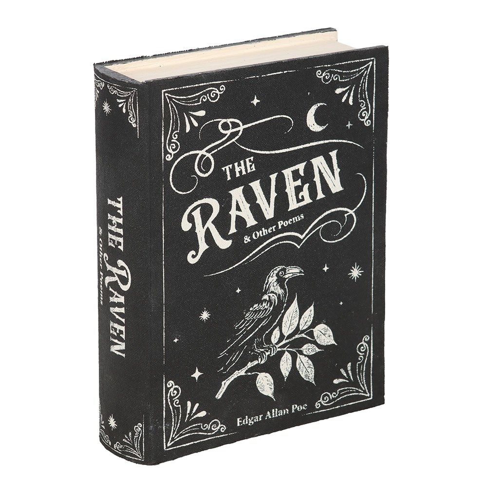 The Raven  - Book Shaped Storage Box