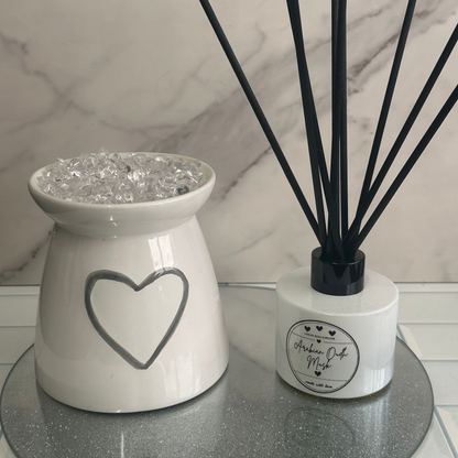 Luxe Reed Diffuser - White and Black