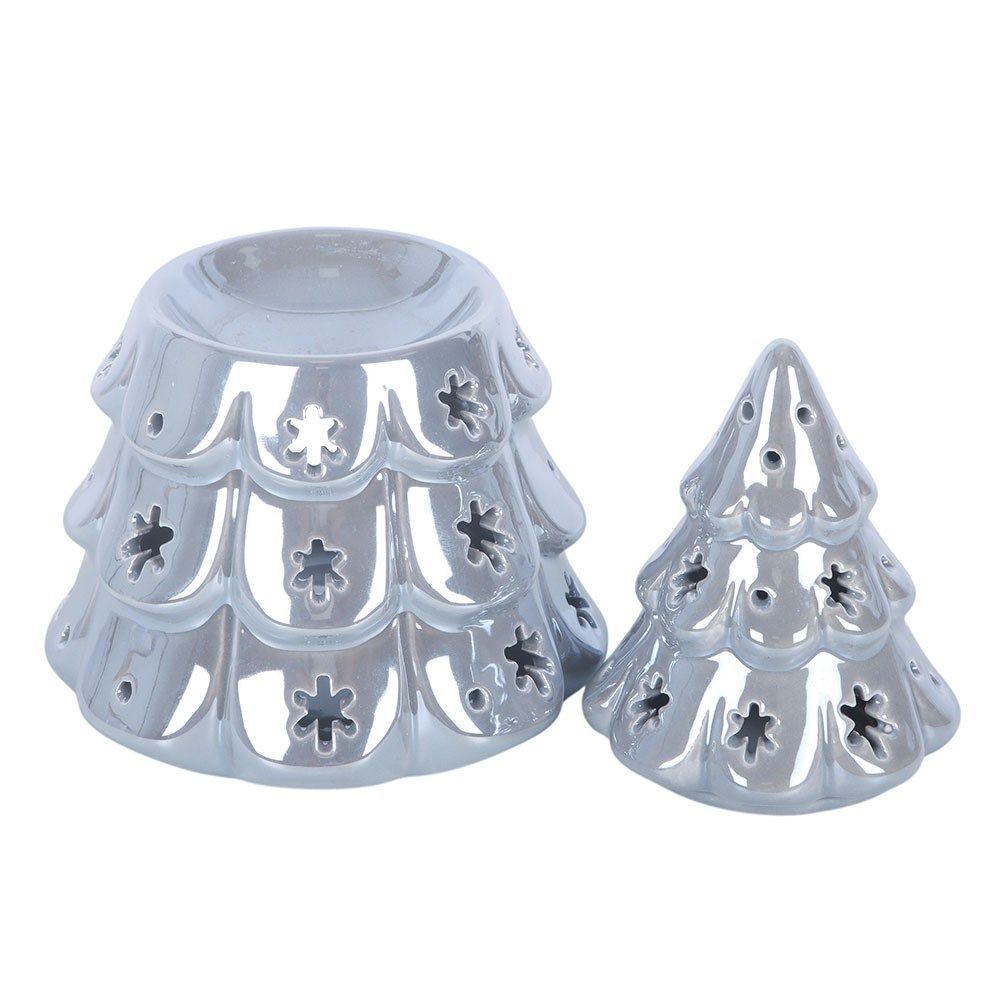 Iridescent Silver Fir Tree - Oil Burner / Wax Melter
