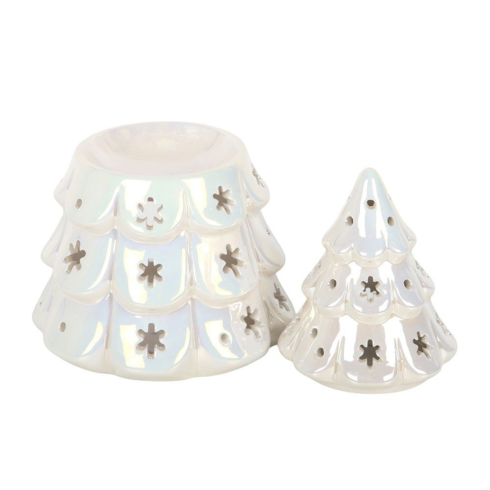 Iridescent White Fir Tree - Oil Burner / Wax Melter