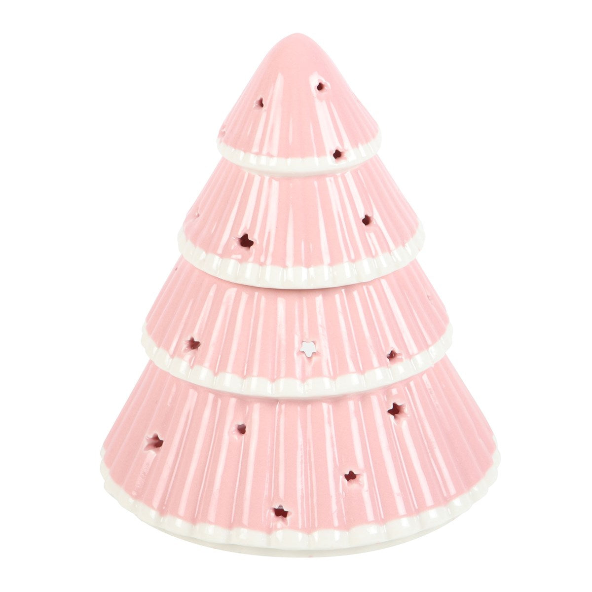 CHRISTMAS Pink Christmas Tree  Oil Burner/Wax Melter