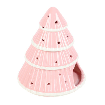 CHRISTMAS Pink Christmas Tree  Oil Burner/Wax Melter