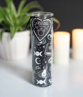 Black Planchette Vanilla Bean and Black Pepper Tube Candle