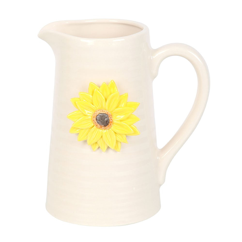 Hello Sunshine Ceramic Jug Vase