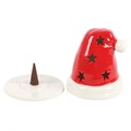 Santa Hat Tea Light Holder / Incense Cone Burner