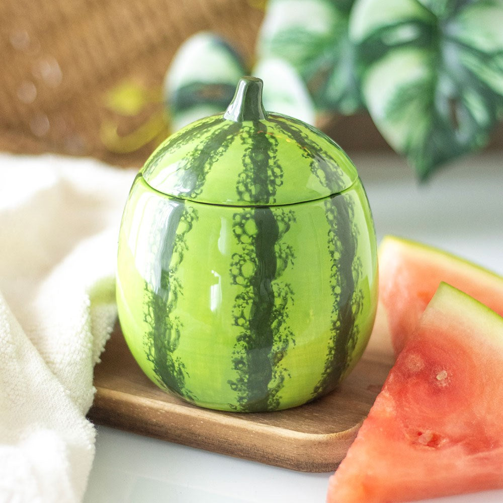 Watermelon Shaped Candle Jar - Scented Candle
